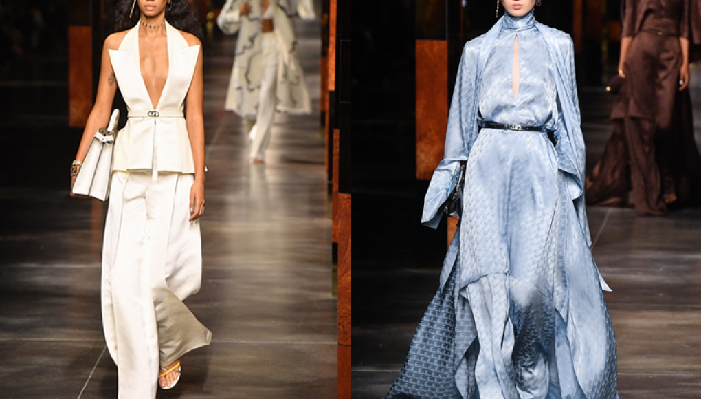 Con la elegancia disco de Fendi arranca la Semana de la Moda de Milán