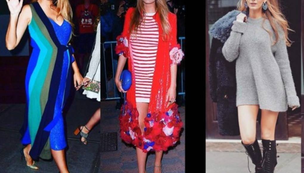 Looks de embarazo de Blake Lively para copiar