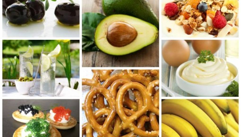 Los alimentos con más calorías