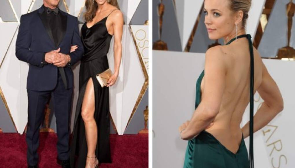 Escotes de espalda, busto y pierna, lo mejor del Óscar