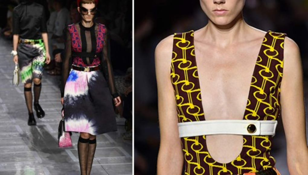 Las guerreras de Fendi y los desgarros de Prada desfilan en Milán