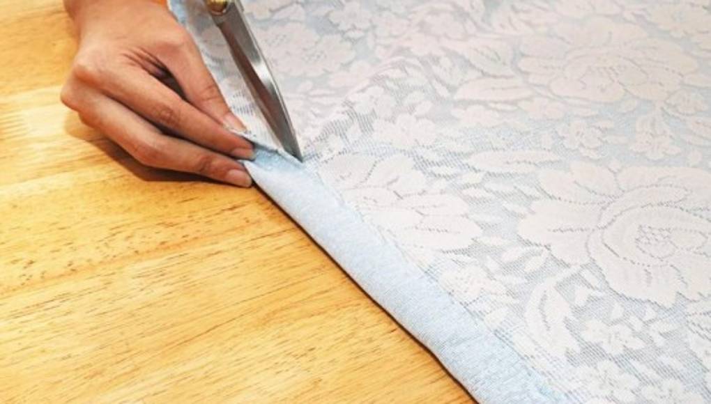 Pasos para hacer el ruedo a las cortinas