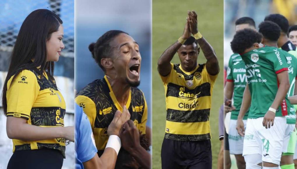 Las mejores imágenes del clásico sampedrano que le ganó Real España 3-1 al Marathón en el estadio Olímpico por la Jornada 7 del Torneo Clausura 2024.