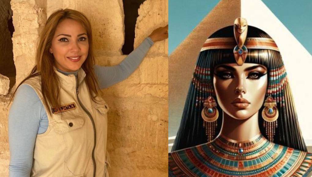La arqueóloga de República Dominicana Kathleen Martínez se ha vuelto tendencia recientemente en redes sociales tras liderar una misión arqueológica para encontrar la tumba y restos de la faraona Cleopatra en Egipto.