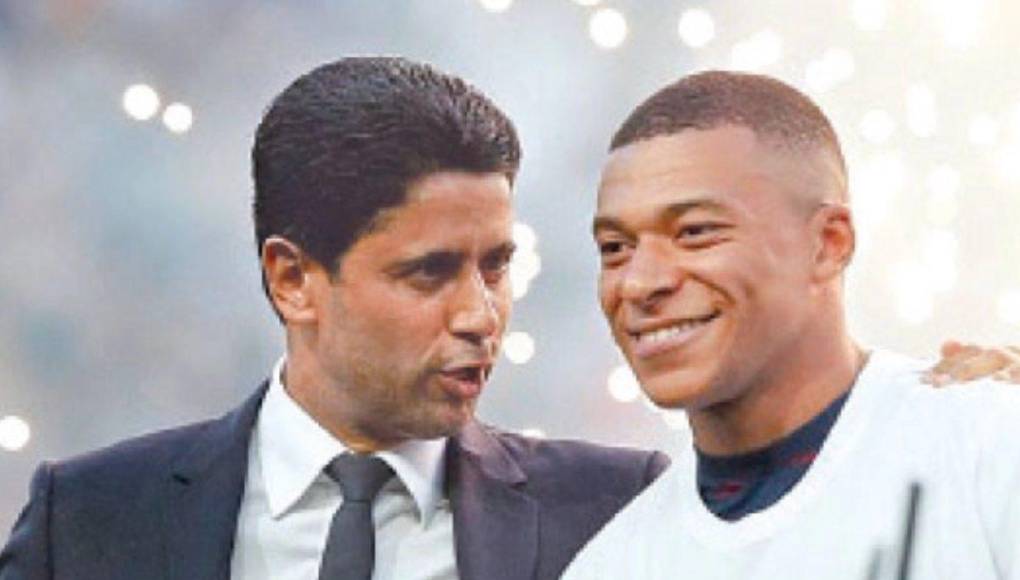 “El verano pasado, en la víspera del PSG-Lorient, Kylian Mbappé prometió a Nasser Al-Khelaïfi que ampliaría su contrato, lo que supuso su reincorporación al grupo del PSG”, señala la prensa internacional.