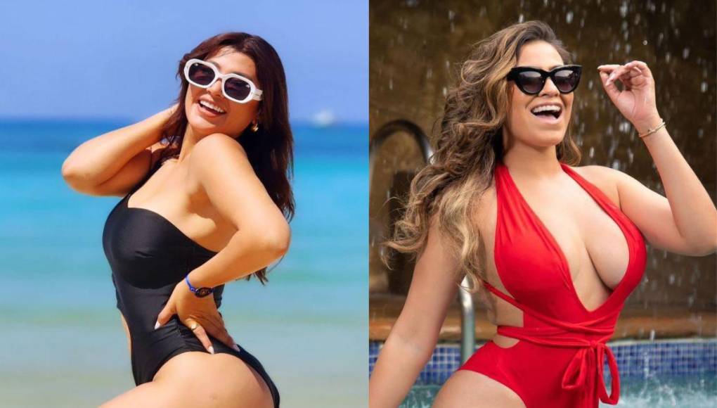 Milagro Flores y Alejandra Rubio son consideras las presentadoras más populares de la TV en Honduras y con sus curvas cautivan a todos sus seguidores.