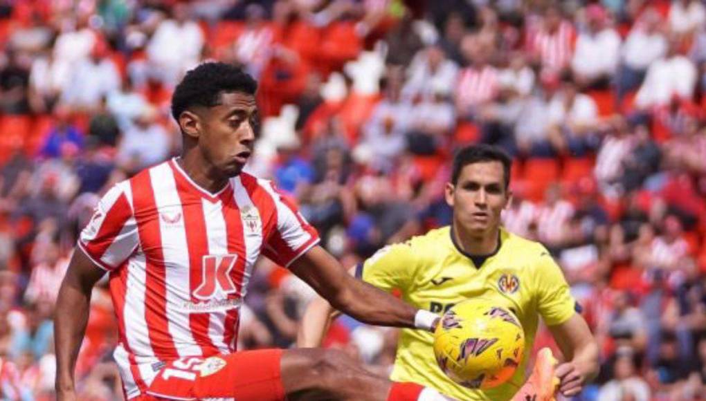 Antony Choco Lozano fue protagonista este domingo 21 de abril en la Liga de España en el duelo Almería vs Villarreal por la jornada 32.