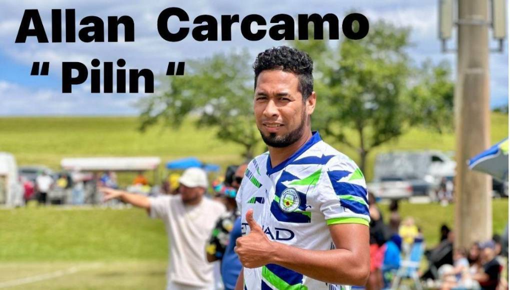 El Galácticos FC fichó al jugador hondureño, que se mostró muy contento por volver a retomar el fútbol tras su llegada a Estados Unidos.