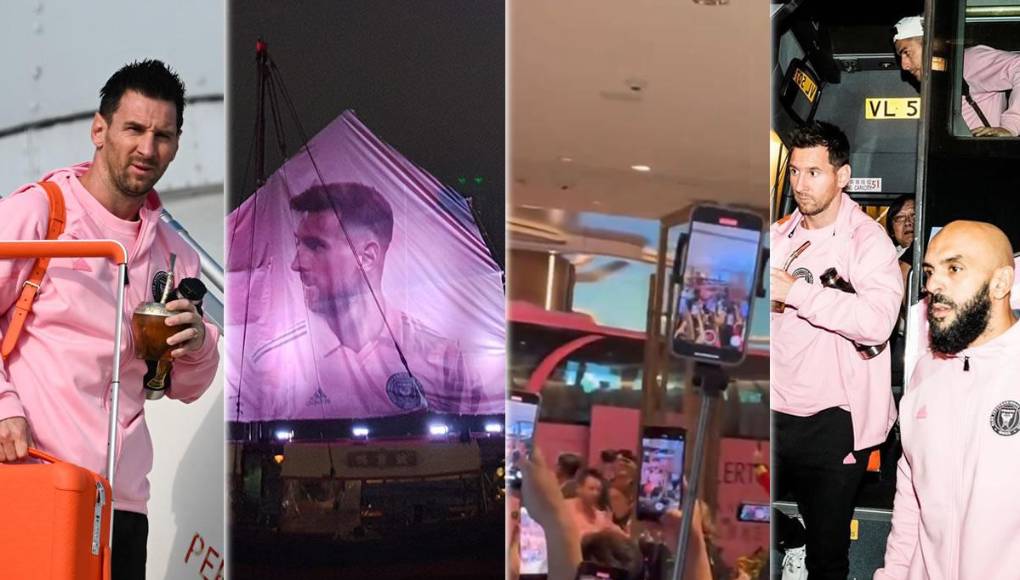 El Inter Miami, con Lionel Messi a la cabeza y el hondureño David Ruiz en el plantel, llegaron a Hong Kong para jugar un nuevo amistoso, tras ser goleados y humillados por el Al Nassr de Cristiano Ronaldo.