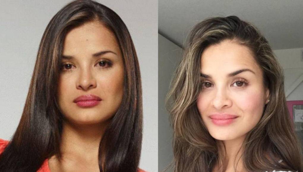 Yuly Ferreira interpretó a Renata Gómez, una mujer que se involucra en repetidas ocasiones con narcos. Fotos antes y después. 