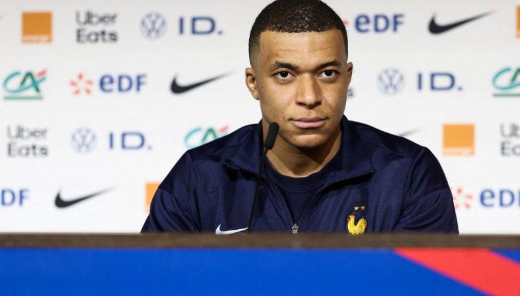 En la rueda de prensa previa al amistoso Francia - Alemania, Kylian Mbappé fue consultado por su futuro, pero se encuentra hermético.
