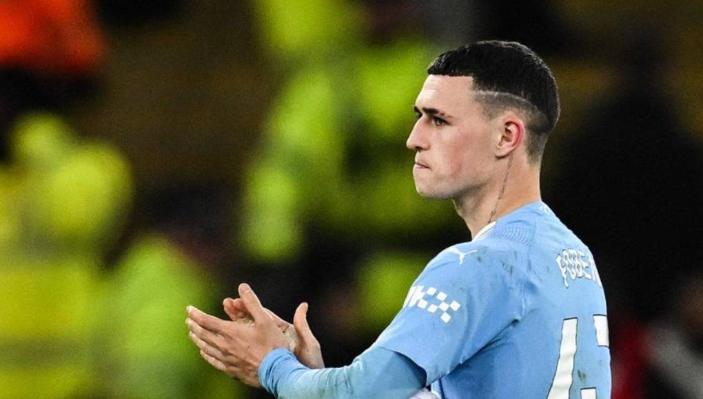 Foden: Es uno de los volantes ofensivos del Manchester City.