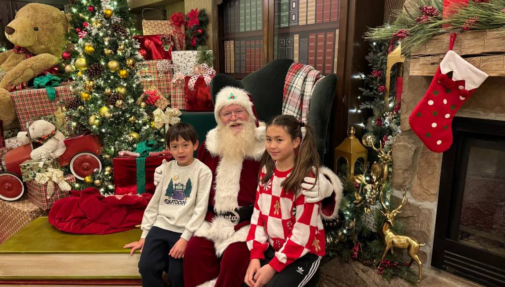 Los pequeños Marion y James son ahora una preadolescente y un niño de 8 años.