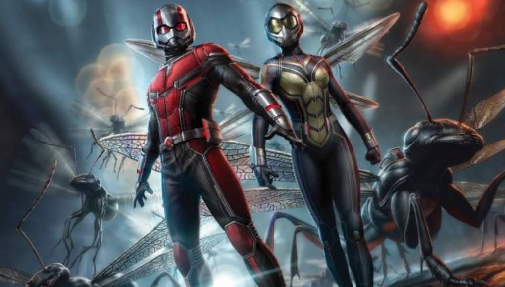 'Ant-Man y La Avispa' micro-héroes en acción