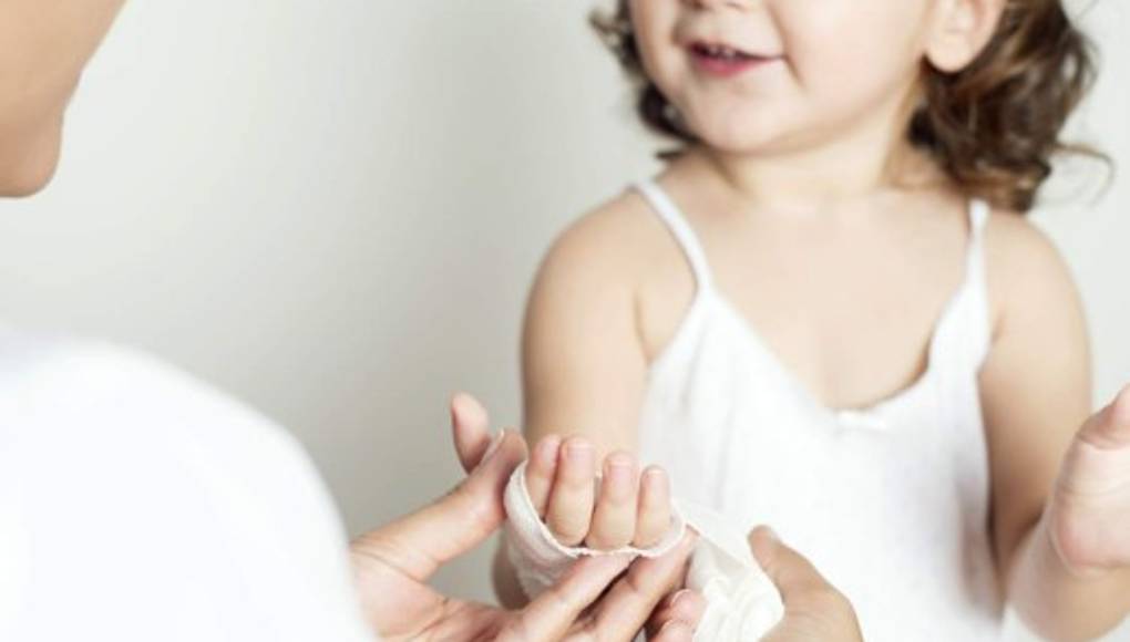 Las cortadas menores son fáciles de tratar