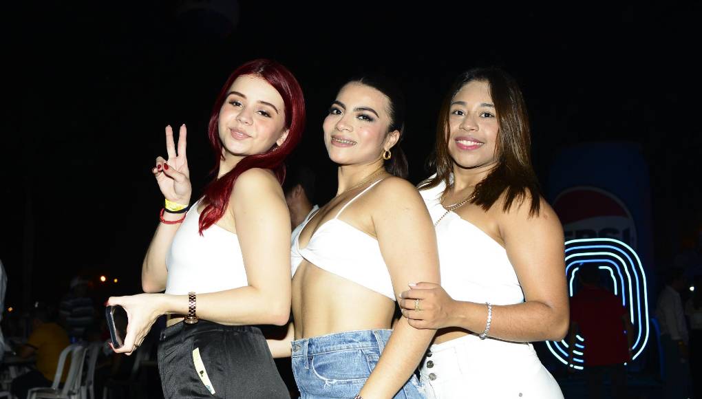 Odalis Estrada, Margoth Osorio y Alexa Guiza