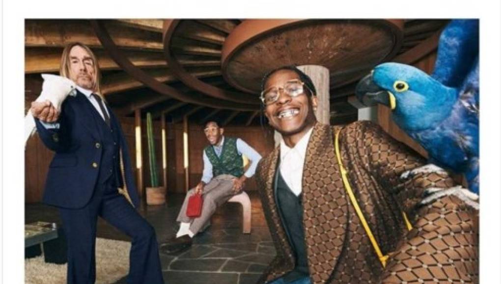 Raperos y roqueros protagonizan la nueva campaña de Gucci