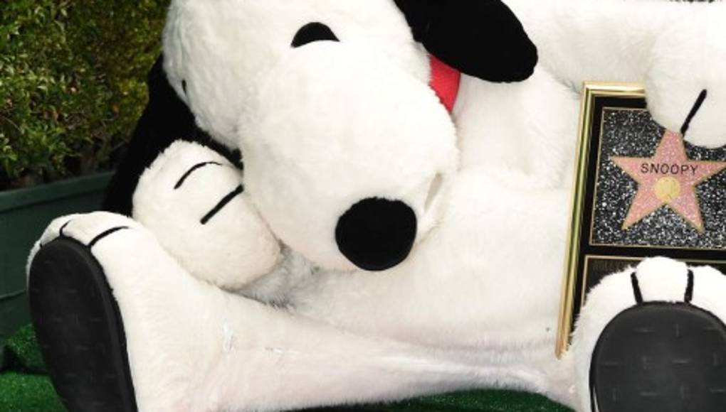 Snoopy ya tiene su estrella en Hollywood