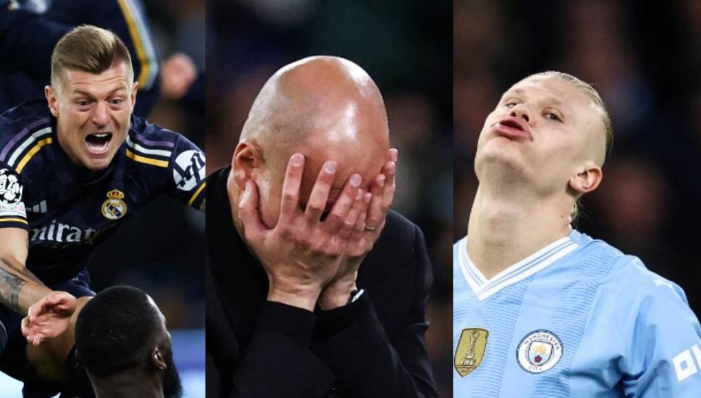 Locura en el Real Madrid, tristeza en Manchester City y enfado de Pep Guardiola tras lo ocurrido en la vuelta de cuartos de final de la Champions. League.