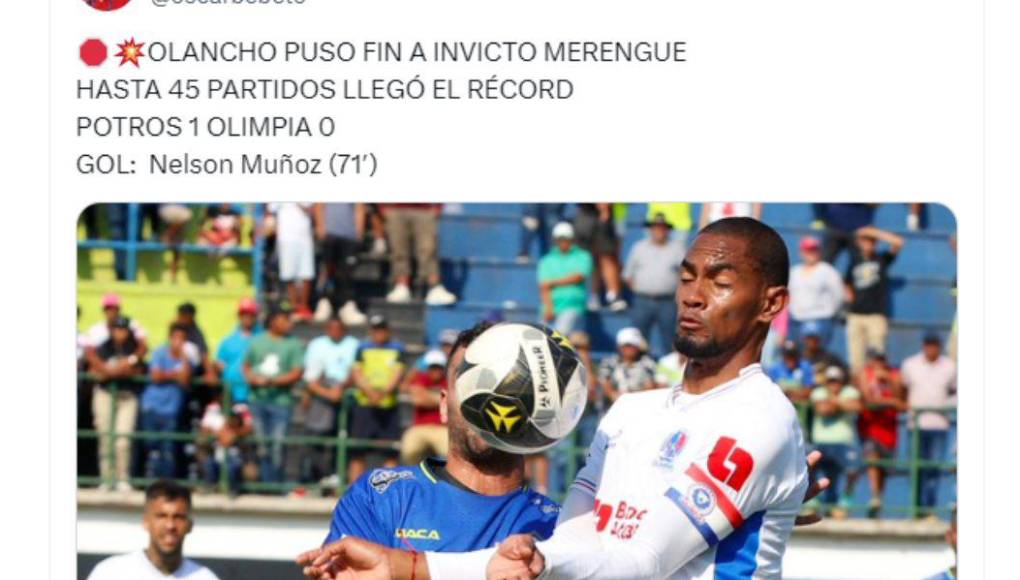 Bebeto Flores se pronunció tras la derrota del Olimpia ante Olancho FC. 