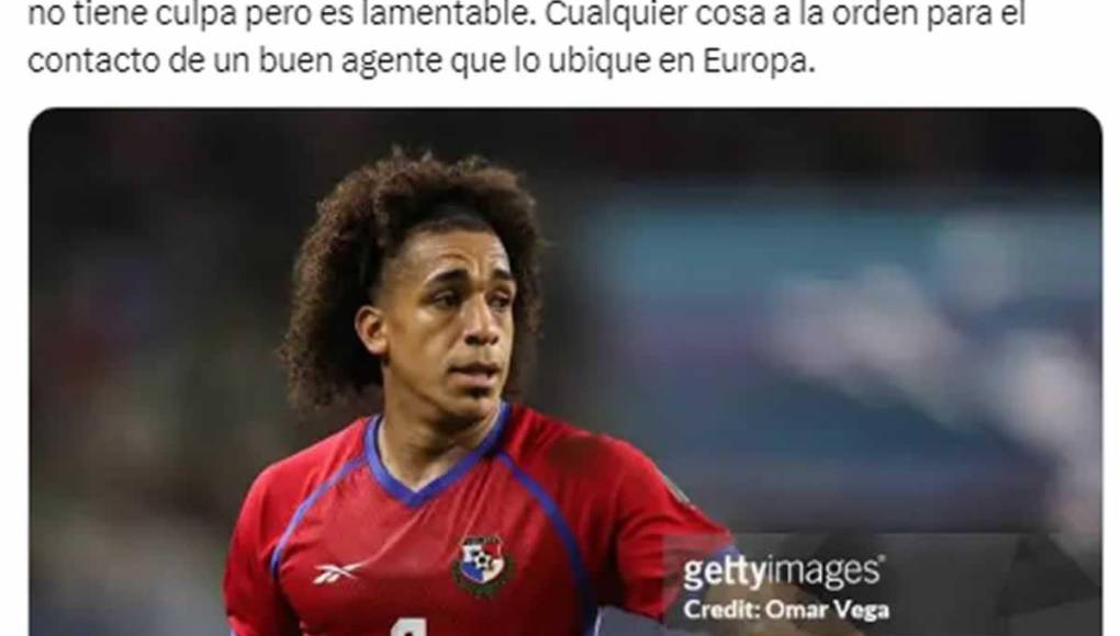 Julio Cruz también criticó el accionar de Adalberto Carrasquilla, a quien en Panamá ponen por encima de Luis Palma: “El humo que han vendido los periodistas de Panamá con este jugador, él no tiene culpa pero es lamentable”.