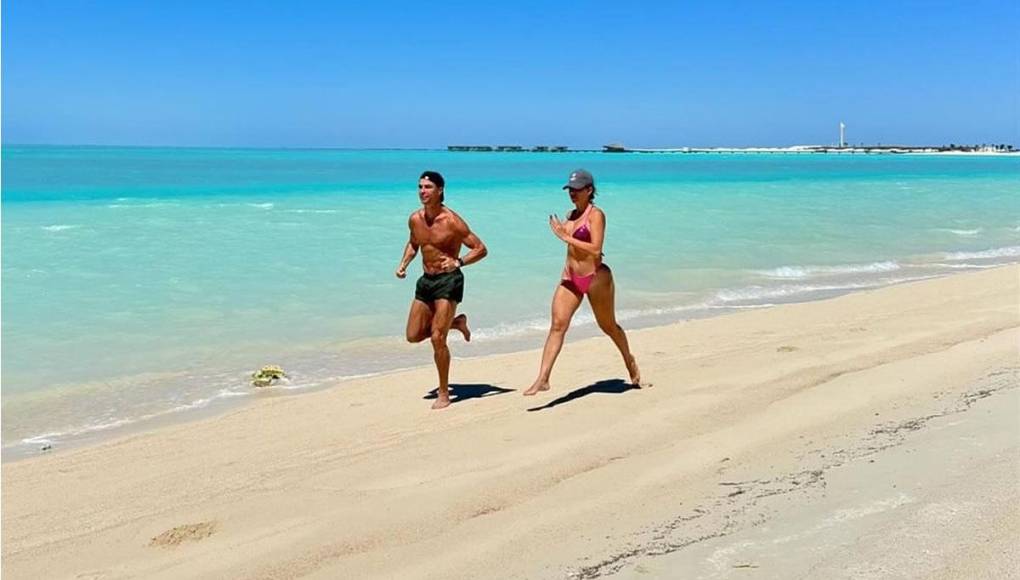 A Georgina Rodríguez le encanta pasar tiempo de relax con Cristiano Ronaldo.