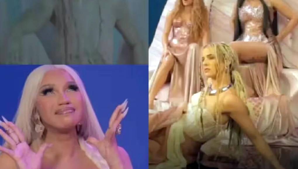 En el detrás de cámaras de Puntería, se observa a las dos cantantes encarnar a poderosas diosas sobre un trono de inspirado en la antigua Grecia rodeadas de mujeres. Adicionalmente, se conocieron otros detalles del clip, en el Shakira también será una guerrera amazona.