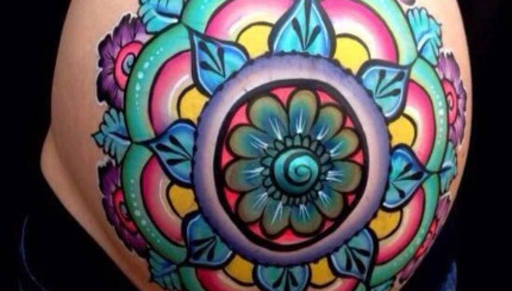 Barrigas pintadas, la última moda de las embarazadas