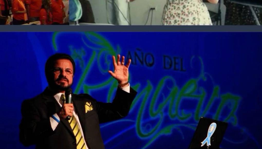 En las imágenes que compartió en el reel, el pastor German Ponce, se observa desde cuando el ministerio Ebenezer dio sus inicios, comenzando en un garaje de una vivienda en la colonia Altiplano cuando recién llegaban de Guatemala, luego se instaló en un predio al par de Mega Mall, hasta construir su propio templo.