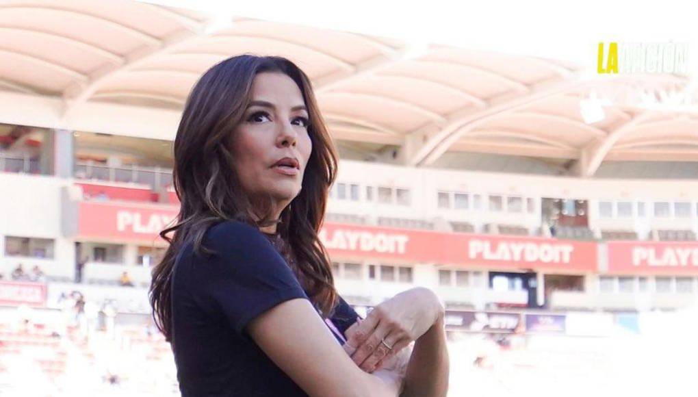 Se robó las miradas en el estadio Victoria.