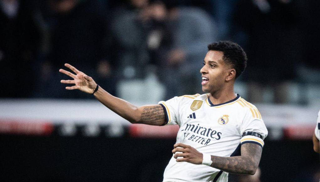 Rodrygo, parte fundamental en el ataque del Real Madrid y que buscará hacer daño al Bayern.