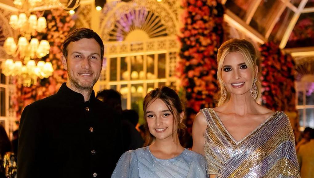 La hija del expresidente Donald Trump, Ivanka Trump; y su familia. 