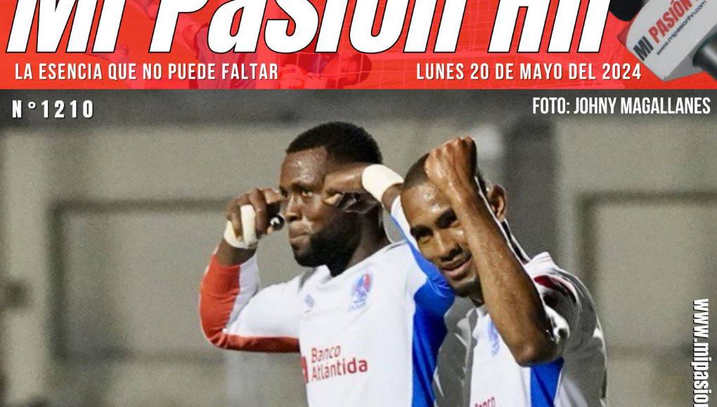 La portada de Mi Pasión HN tras el contundente triunfo de Olimpia ante Marathón.