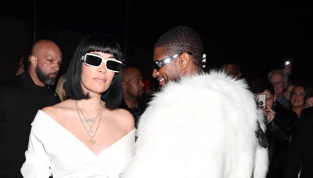 Jennifer Goicoechea y Usher 