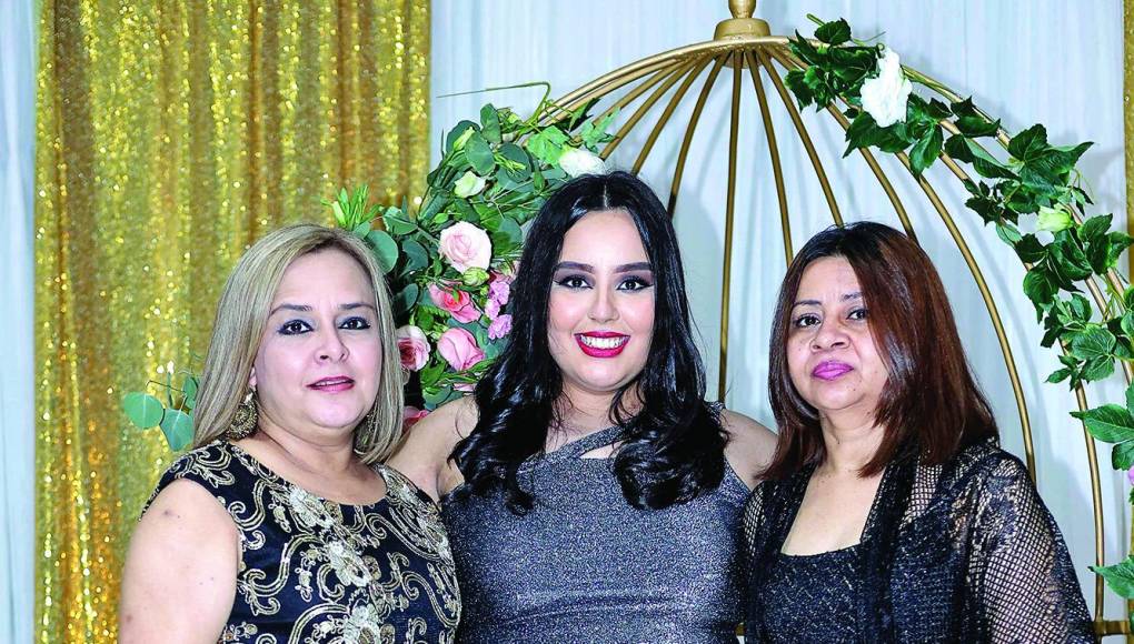 Evelyn Valenzuela, Jimmena Monterroso y Nubia Díaz