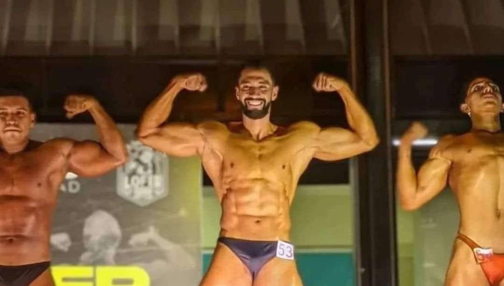 Así era Allan, el fisicoculturista que se accidentó en Comayagua