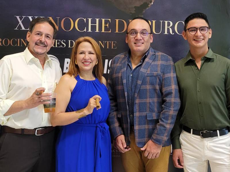 Juan Manuel Bueso, Melida Milla, Ronald Zepeda y Omar Serrano