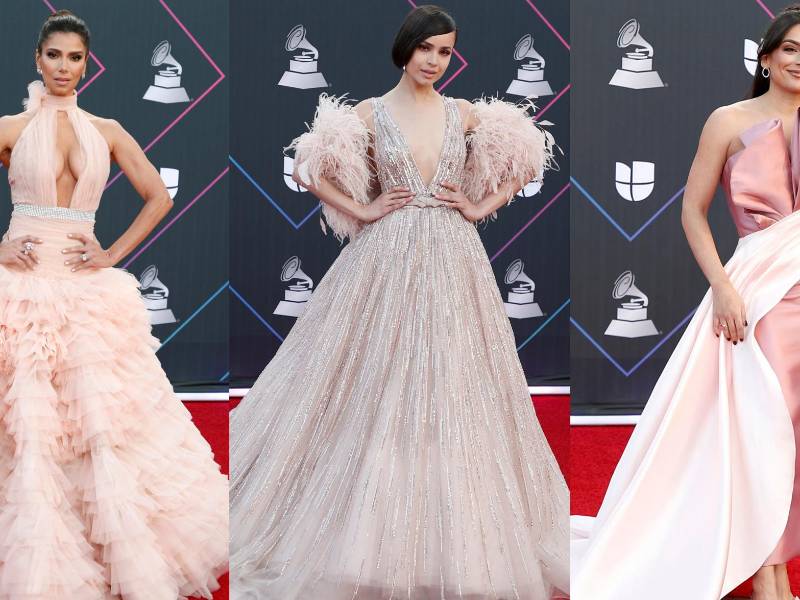Las actrices Roselyn Sánchez, Sofía Carson y Ana Brenda Contreras son algunas de las estrellas que han arribado a la alfombra roja de los Latin Grammy 2021. Además de su belleza y talento, estas artistas tiene algo en común: las tres han apostado por tonos rosas en la gran noche de la música latina.