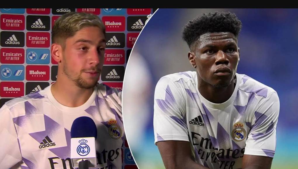 MEDIOCAMPISTAS: Valverde y Tchouaméni<i> estarán frente al Manchester City.</i>