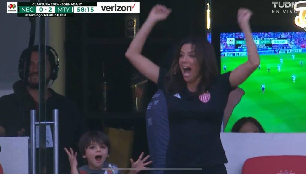 Compartió con mucha pasión los goles del Necaxa.