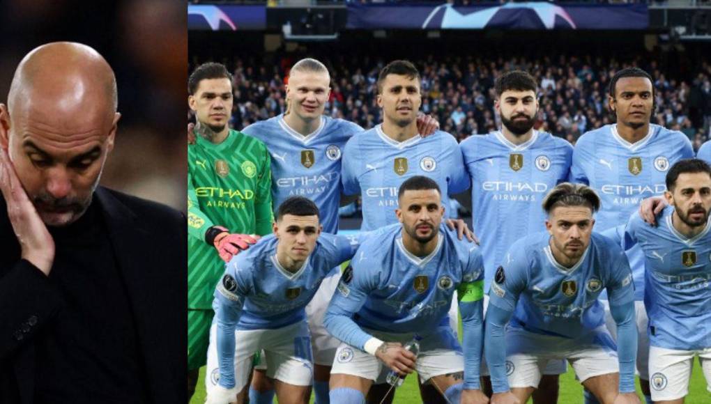 Manchester City fracasó en la Liga de Campeones de Europa al quedar eliminado a manos del Real Madrid en la fase de cuartos de final. 