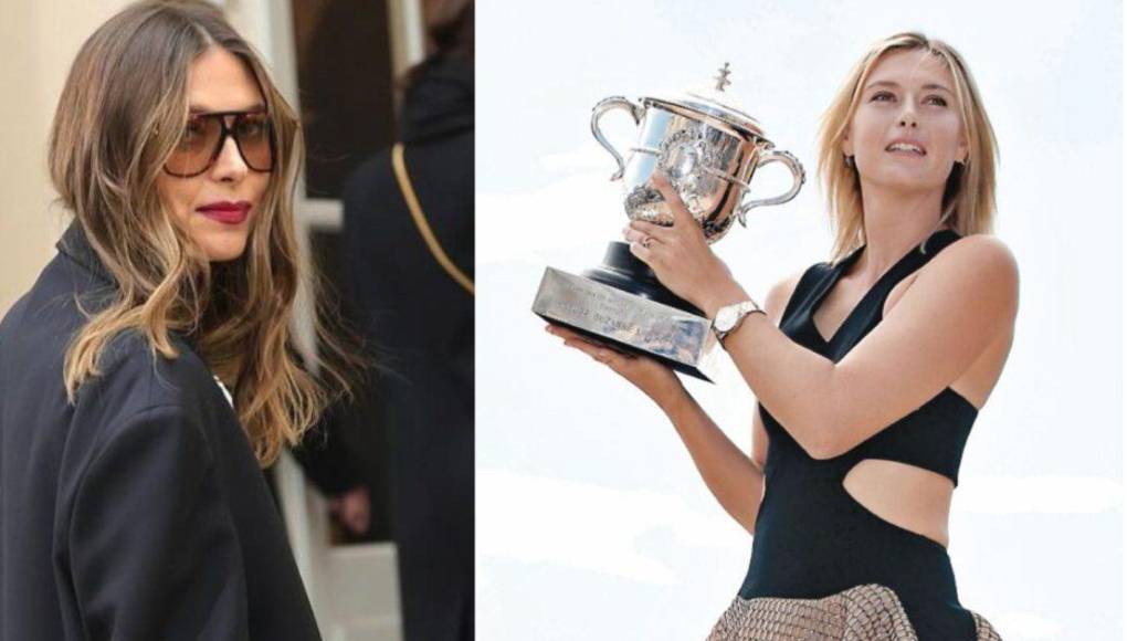 La extenista Maria Sharapova, ganadora de cinco Grand Slams, fue sensación con su nuevo aspecto en la presentación de una reconocida marca.