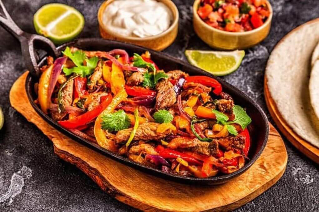 Fajitas de carne