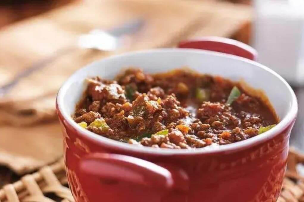 Sopa de carne molida hondureña