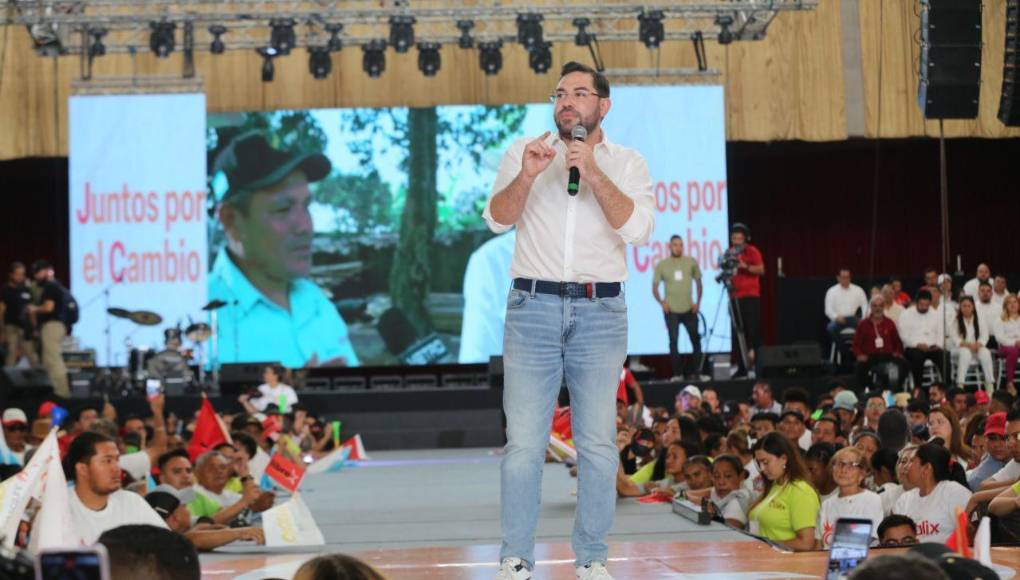 El precandidato presidencial subrayó que el Partido Libre le pertenece a la bases y por ello no se rendirá y sumará a todos aquellos que quieran tener un país distinto.