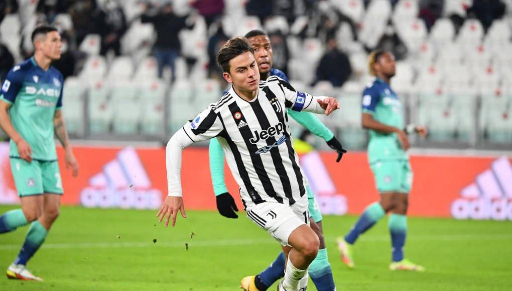 Juventus doblega al Udinese en reivindicación de Dybala