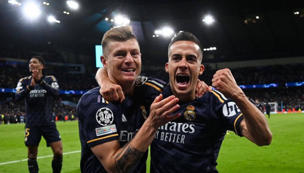 La plantilla del Real Madrid celebró a lo grande el pase a semifinales de la Champions League.