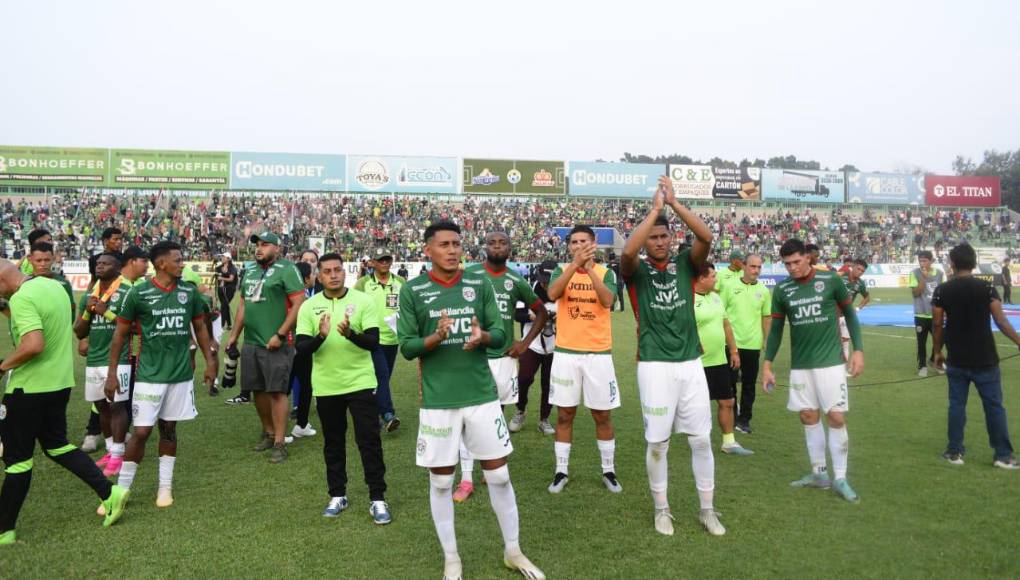 El Monstruo Verde comenzó cayendo tras un gol de tiro libre de Edwin Rodríguez en el minuto 33. 