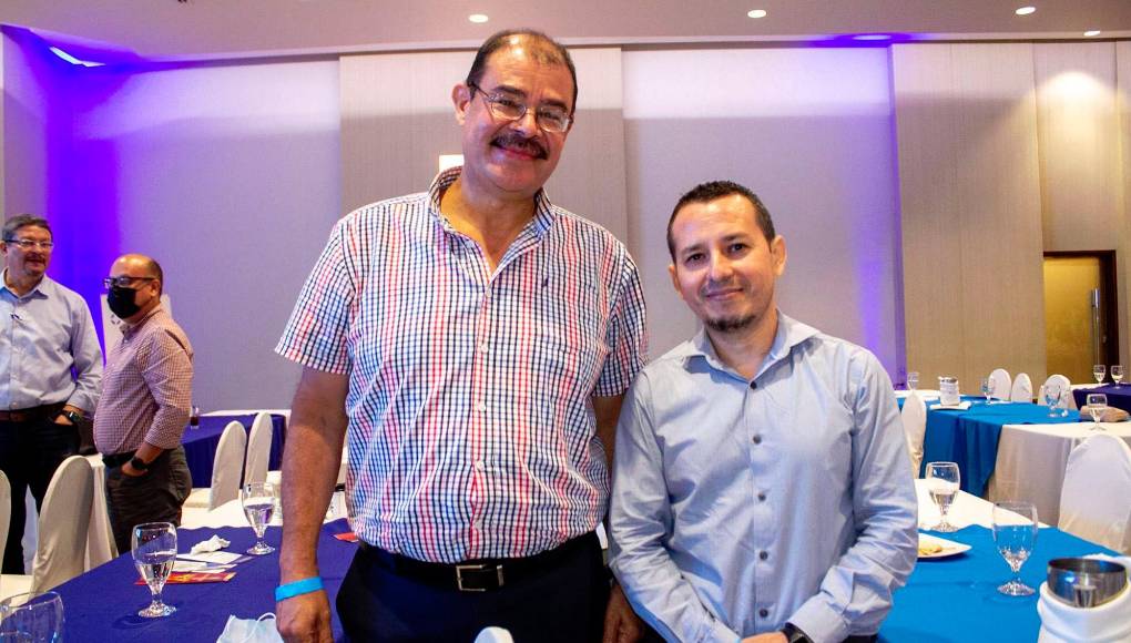 Omar Maradiaga y Abel Vásquez