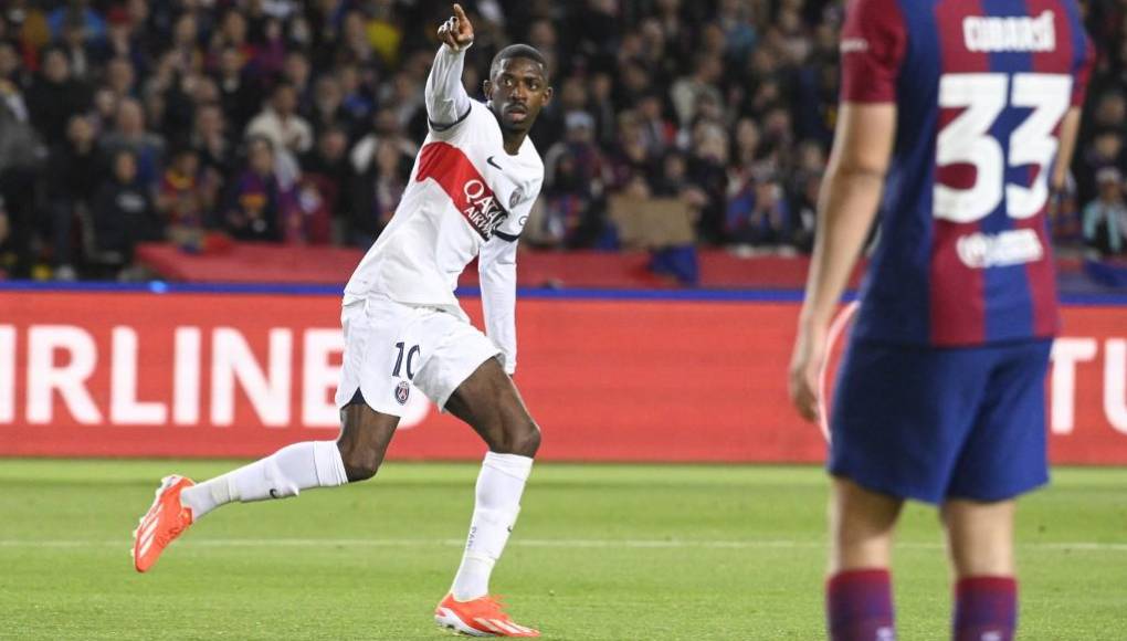Al igual que en la ida, Dembélé le marcó un gol al FC Barcelona. 